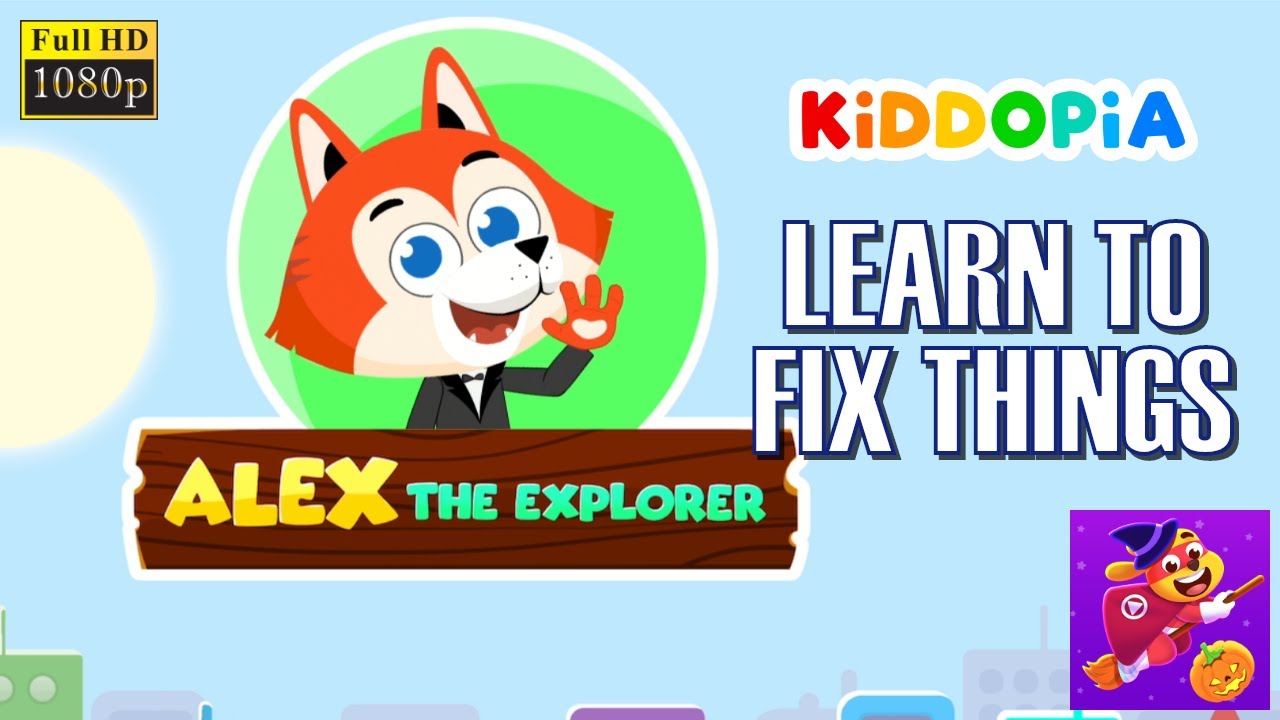 Kiddopia | Alex the Explorer | Problem Solving Activity | Learning App