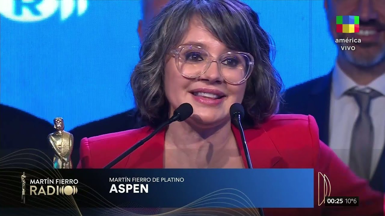 🏆ASPEN SE LLEVA EL PRIMER MARTÍN FIERRO DE RADIO DE PLATINO