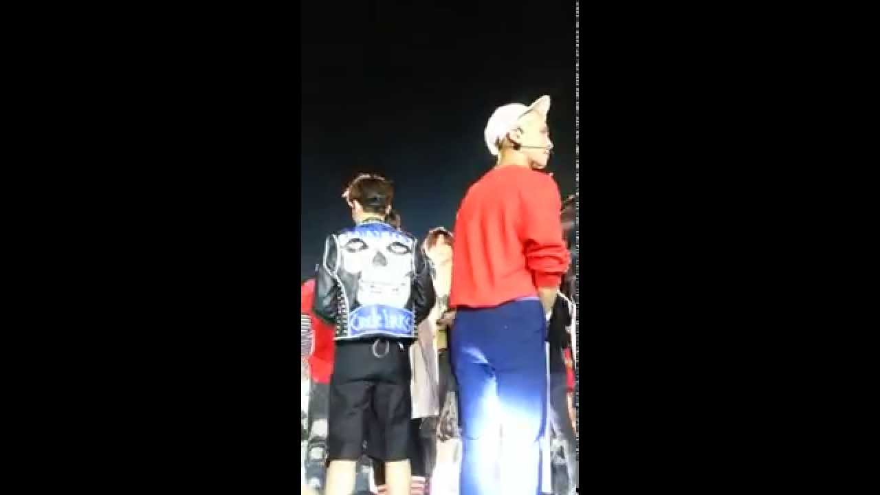 150920 경주한류드림콘서트 SHINee 샤이니 엔딩 1 (태민이랑 샤배트밀당)