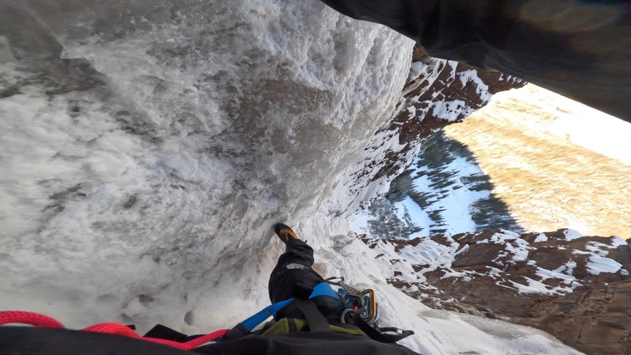 Campground Couloir WI3-4 | Colorado Ice Climb