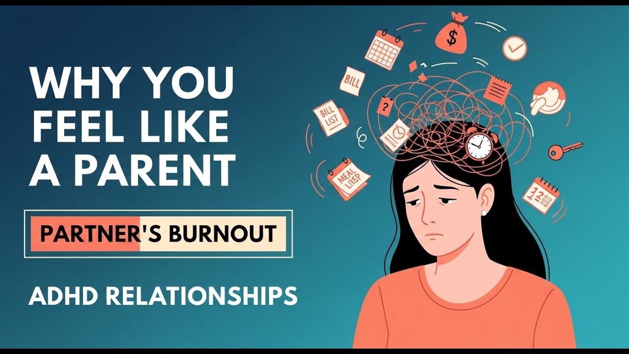 ADHD Relationships (The NT Partner Burnout) Why You Feel Like a Parent