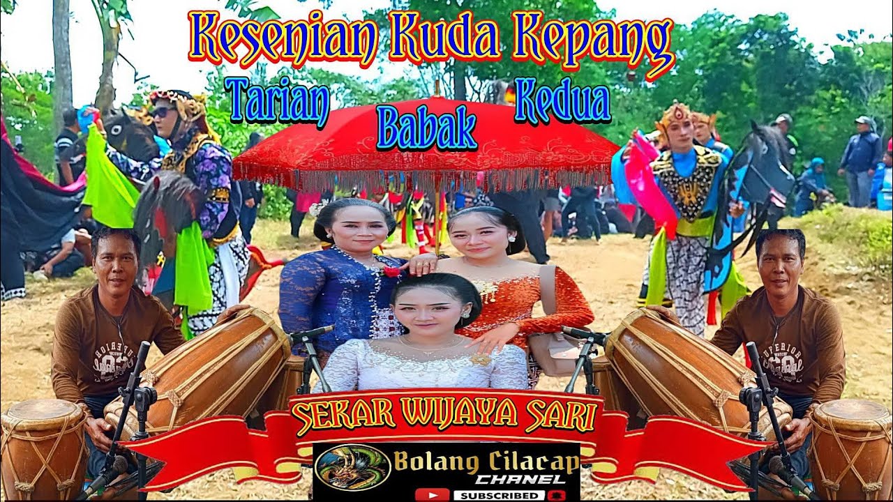Tarian Balad 2 Full Mendeman,Kesenian Kuda Kepang Sekar Wijaya Sari,Desa Karang Jengkol Kesugihan..