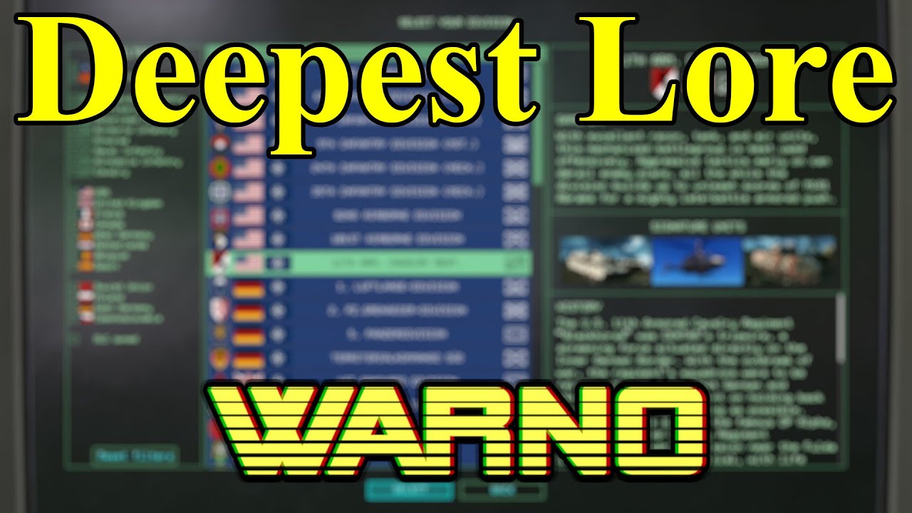 FANTASTIC Warno ARMOURY Update