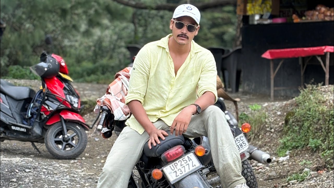 Nainital Road Bike Trip 😂| artist vijay |