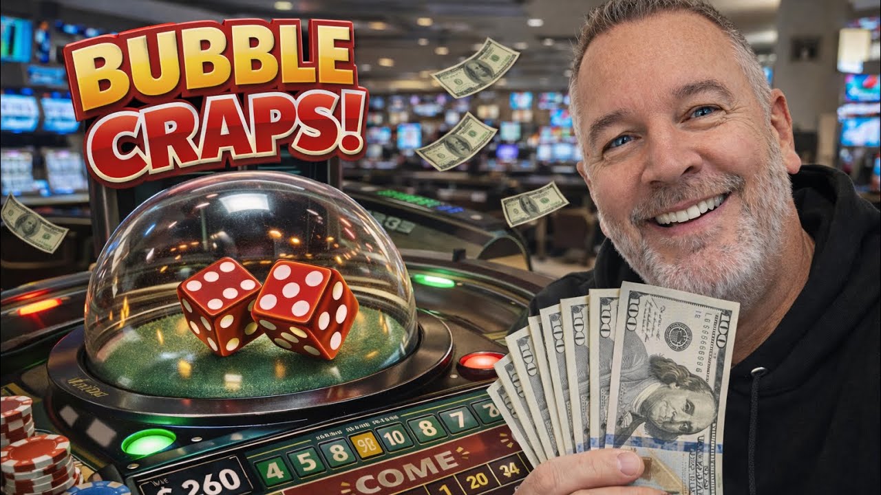 Использование 2 стратегий для выигрыша в игре Bubble Craps