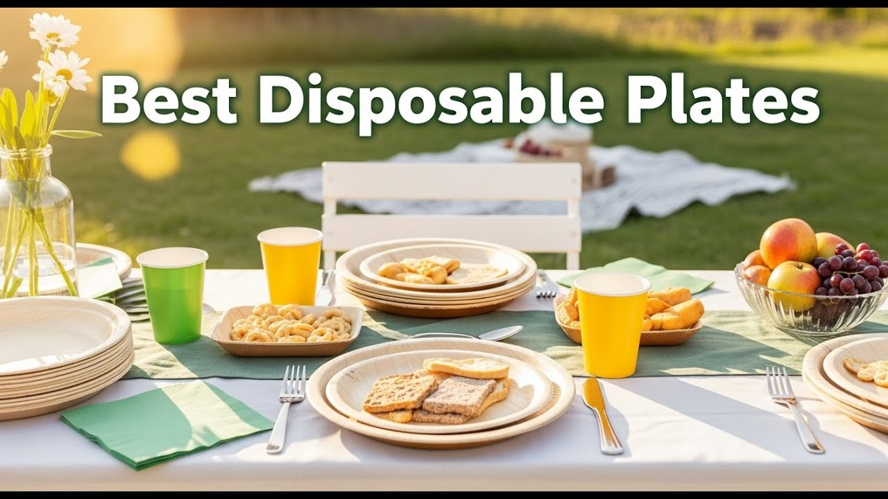 TOP 5 Best Disposable Plates 2026