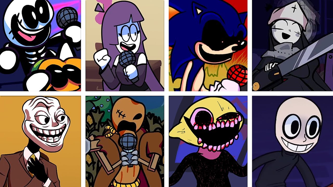 South but Every Turn a Different Character Sings 🎶 (FNF South but Everyone Sings It)