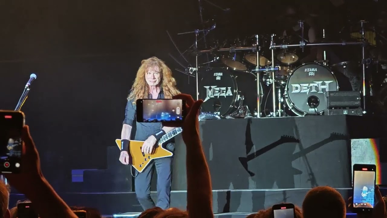 MEGADETH - The beginning of 'Tornado Of Souls' (Live in Oberhausen, Turbinenhalle, 24.06.2024)
