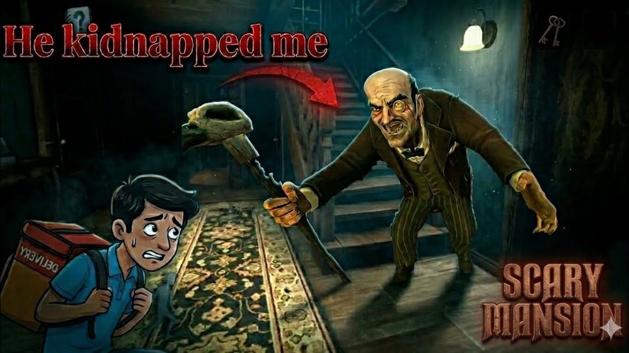 Dr. Crowe kidnapped me, now how do I escape from this mansion #viral #gameplay