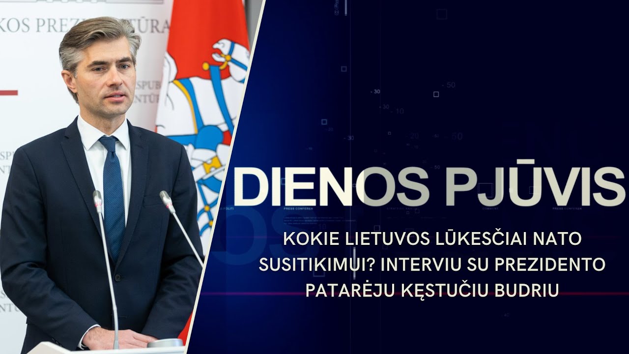 DIENOS PJŪVIS. Kokie Lietuvos lūkesčiai NATO susitikimui? Interviu su prezidento patarėju