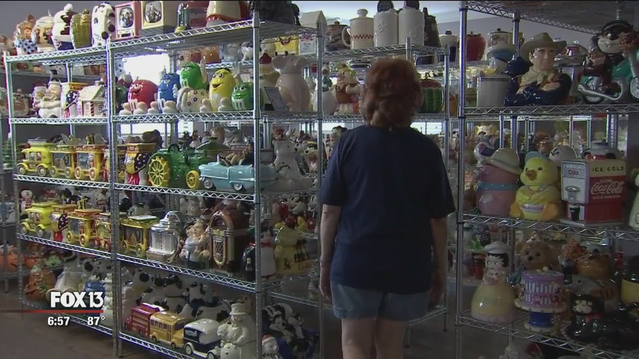 Cookie jar collection fills woman's home
