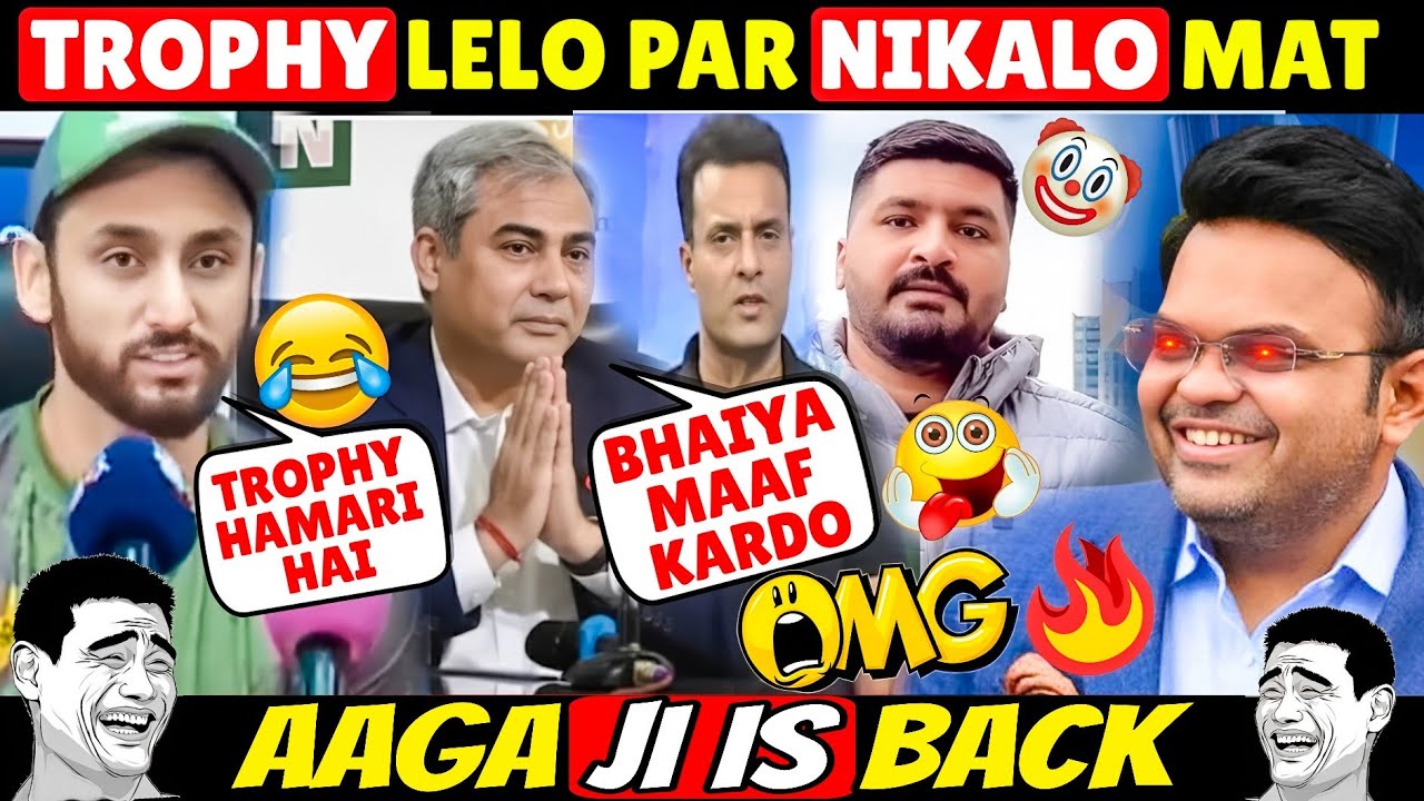😂 ASIA CUP TROPHY CONTROVERSY MOHSIN NAQVI TAKES U- TURN AGAINST POWERFUL BCCI & ICC JAY SHAH🔥