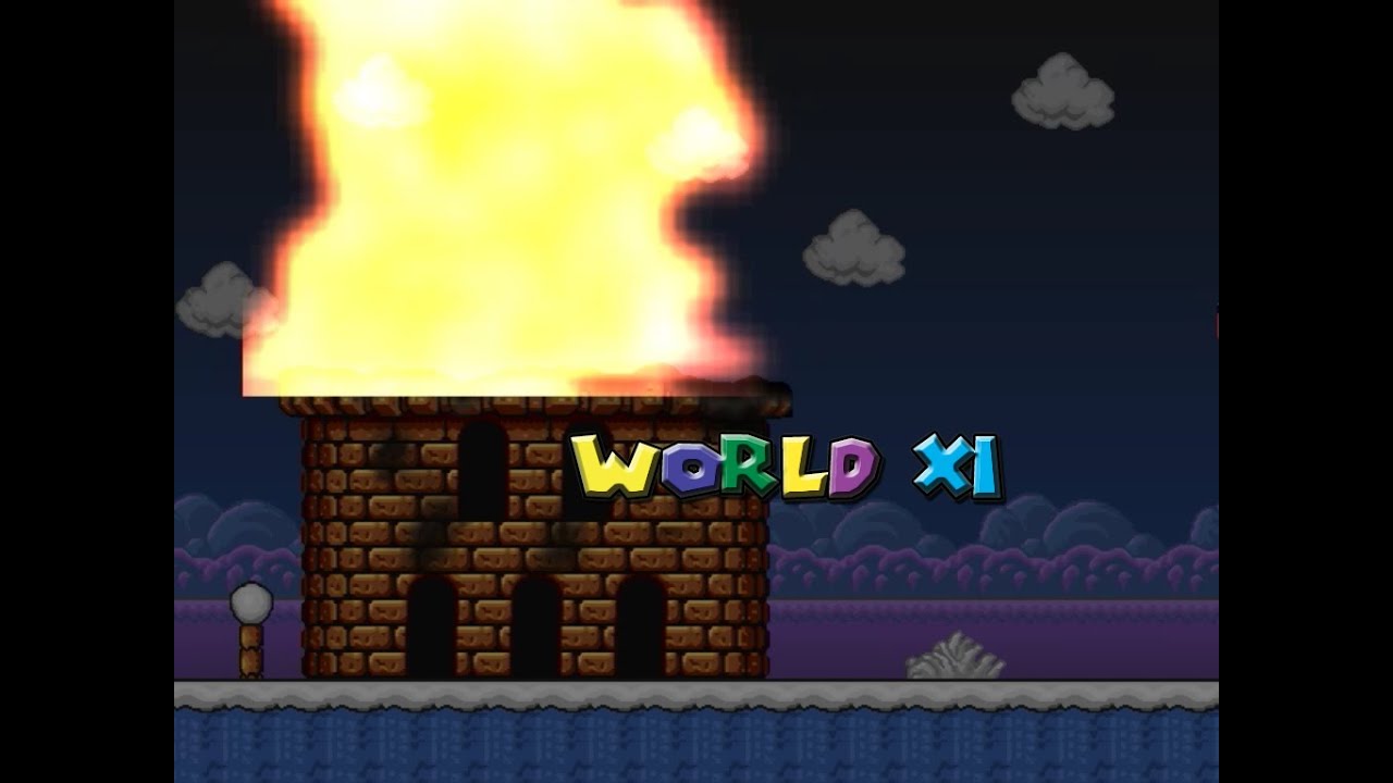Mario Forever Roman Worlds World XI by MrPrzemistrz