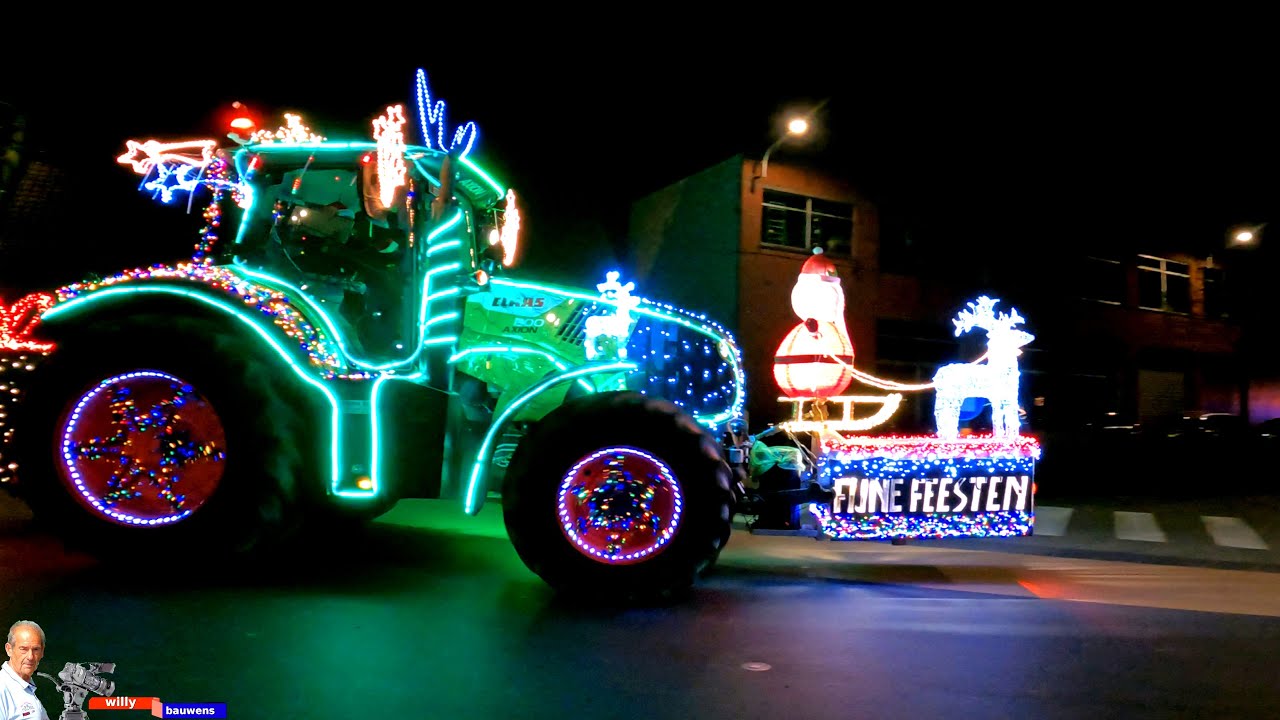 Tractoren Kerstparade Staden 2023