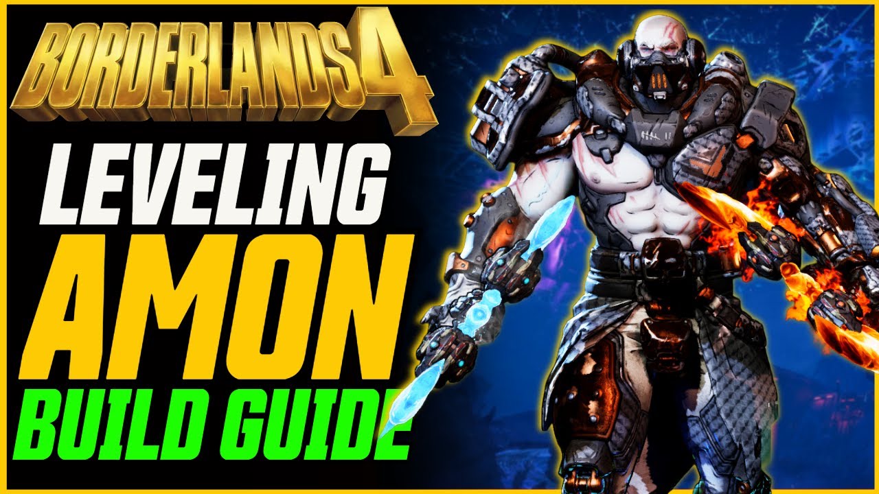 BEST Amon Leveling Build (1-50) // Borderlands 4 Amonzerker Leveling Guide