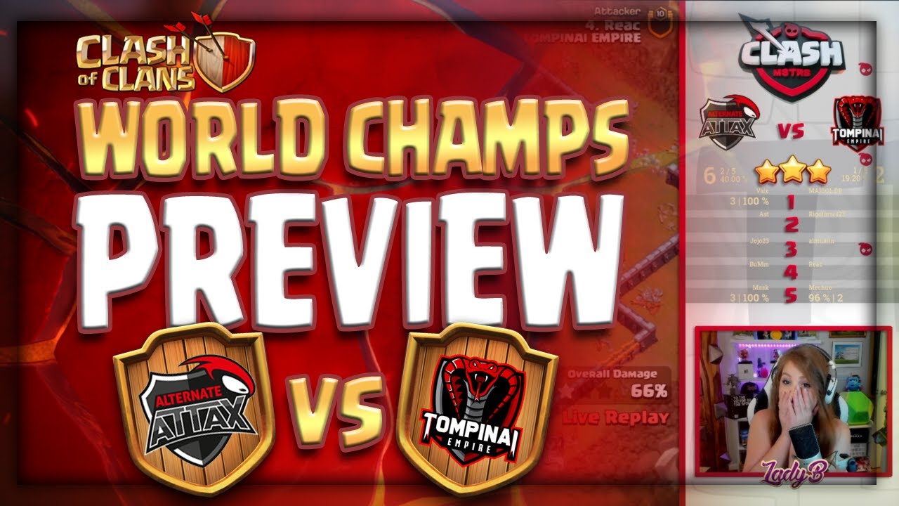 Clash of Clans World Champs Preview | ATN vs Tompinai Empire in ClashMSTRS Playoffs!