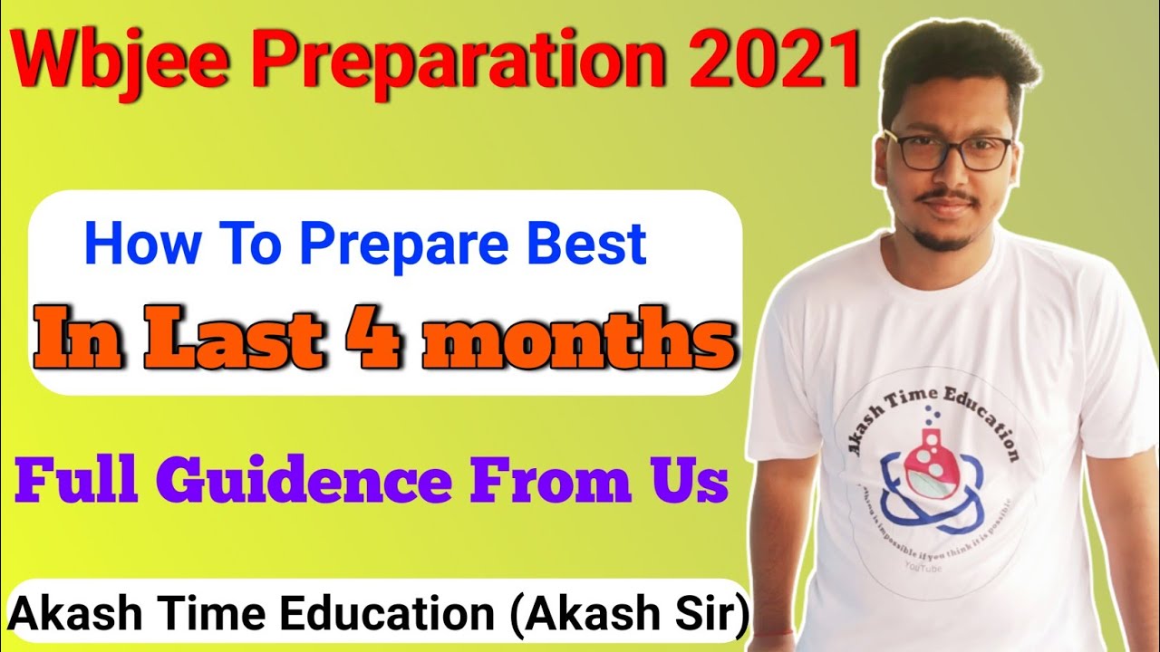 WBJEE Preparation Tips 2021 | If You Follow My Points Then You Will crack The Exam👍👍