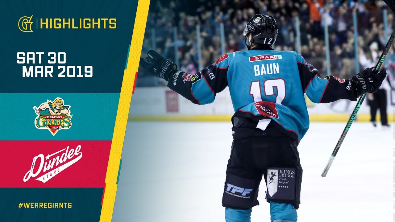 HIGHLIGHTS: Stena Line Belfast Giants vs Dundee Stars