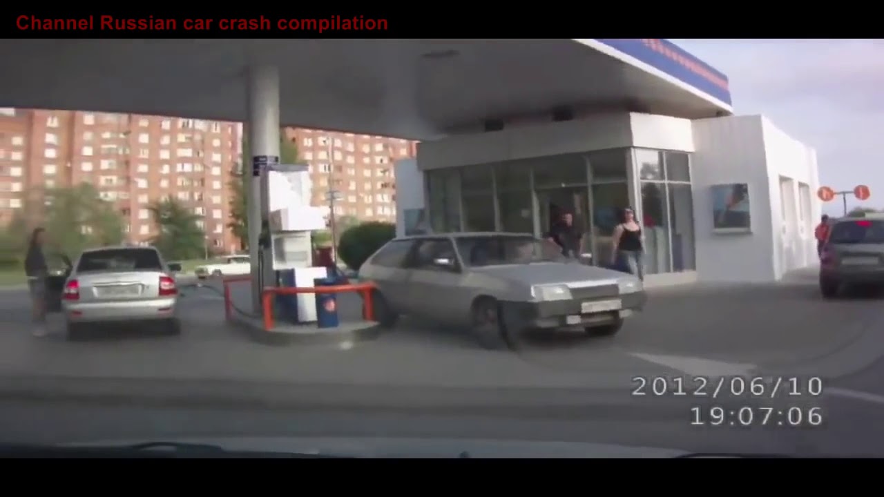 Fools on gas station ✦  Super car driver idiots ✦ Driver Idiots Compiltion  Silvester B&ouml;ller Extrem