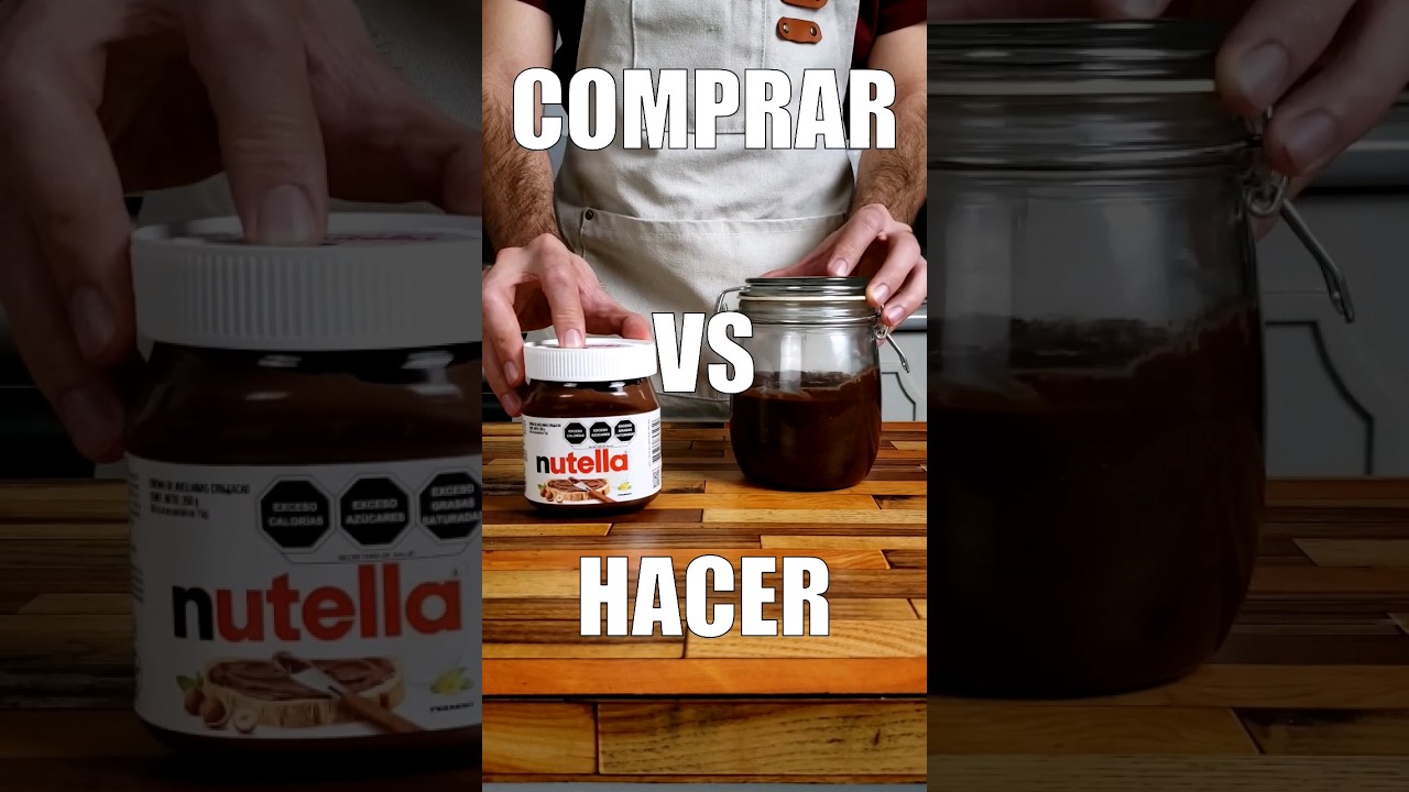 Comprar o hacer: Nutella