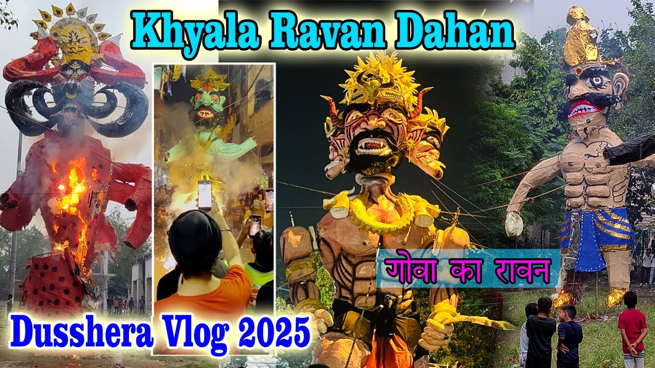 Khyala All Ravan Dahan Video vlog | Ravan Dahan Vlog | Delhi Ravan Dahan | Ravan Dahan Video Vlog