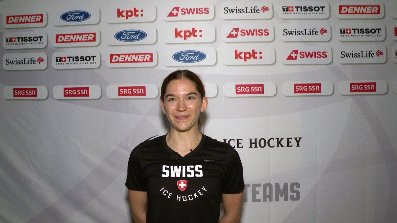 Alizee Aymon (SC Bern Frauen) on the tight game against Czechia and her career, 29.08.2025
