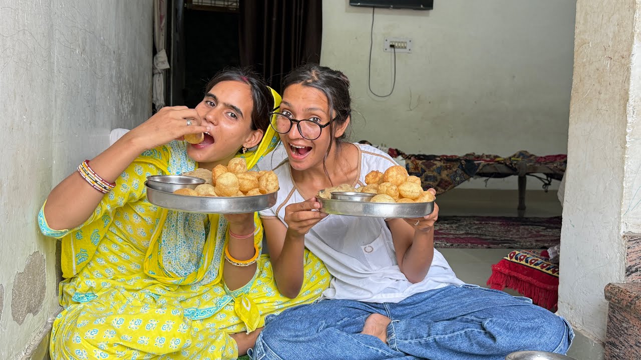 Golgappa challenge 😁🥳|| chikayadavvlog #chikayadavvlog #familychannel #chellenge 