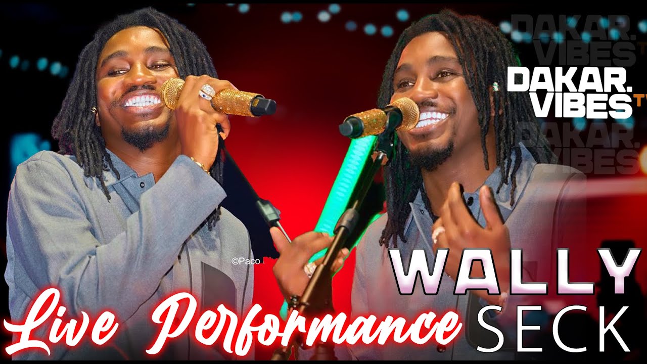 Live Vogue 2025: Wally B. Seck en live au vogue soiree 100% 100% Hits