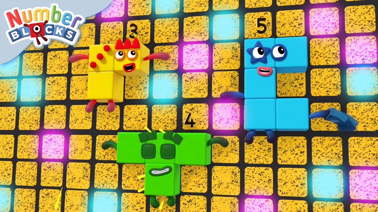 Math&eacute;matiques artistiques et couleurs | Apprendre &agrave; Compter | ​Numberblocks en fran&ccedil;ais