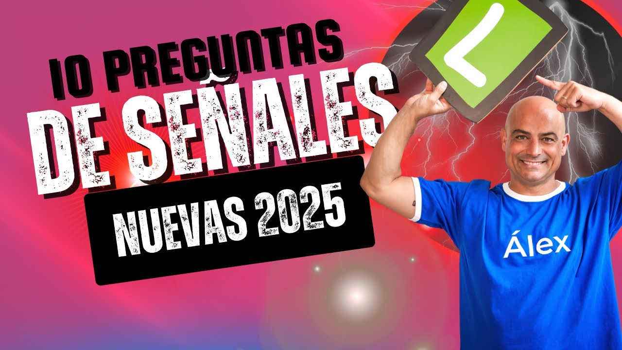 🚗 Test DGT ACTUALIZADO 2025 👉 Preguntas TRAMPA de SEÑALES que no puedes fallar
