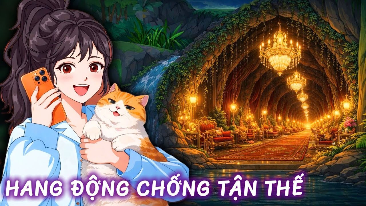 (Full Có Kết) CHILL Trong Hang Động Đã Được Cải Tạo Khi Tận Thế Zombie Bùng Phát - Tiểu Uyển Nhi RV