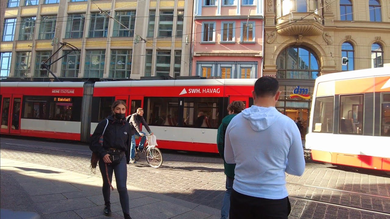 Halle (Saale) | Morning Walking Tour | Halle (Saale) Schöne Stadt | City Walk 4K