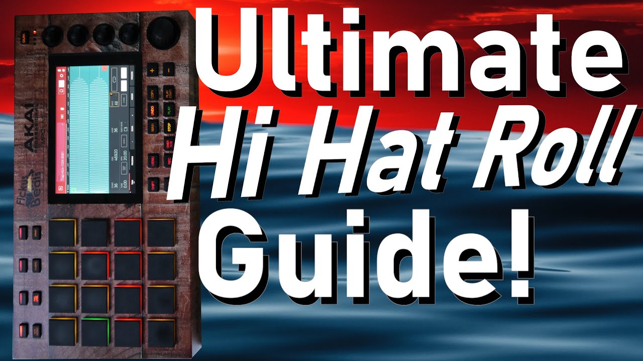 Akai Mpc Live Tutorial - 3 EASY WAYS to do Hi Hat Rolls ∣ Mpc One/Mpc X Standalone!