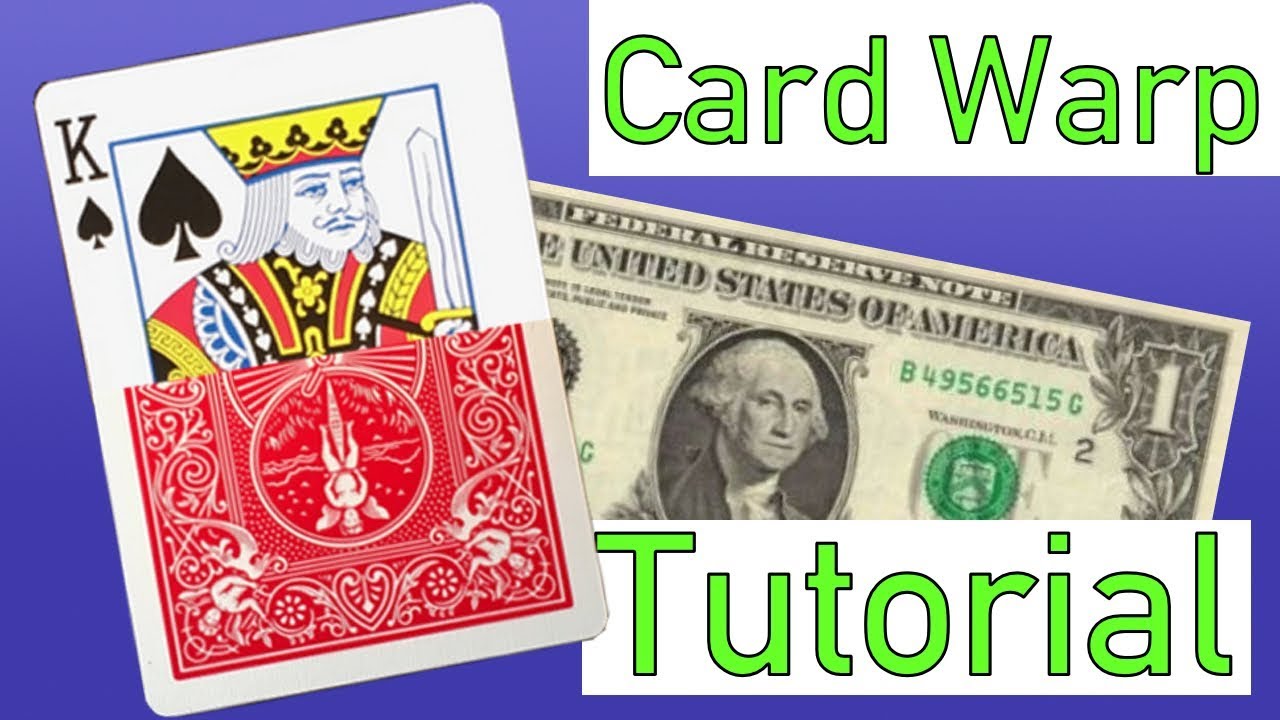 IMPOSSIBLE CARD WARP - MAGIC TUTORIAL