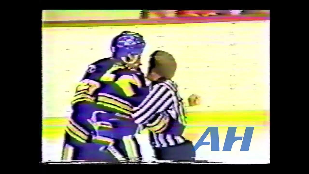 NHL Mar. 25, 1982 Mike Milbury,BOS v Lindy Ruff,BUF x2 Feeds x3 Clips + (HL) Boston Bruins Buffalo S