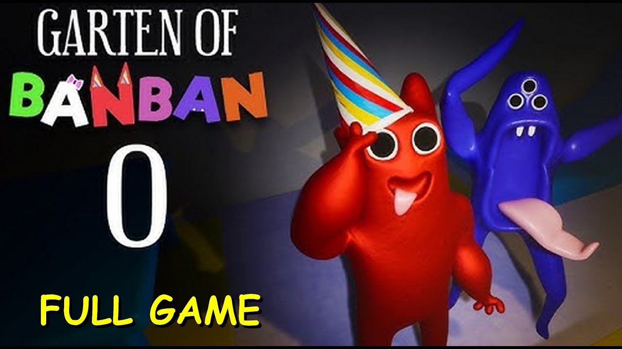 Garten of Banban 0 Full Game & ENDING Walkthrough gameplay