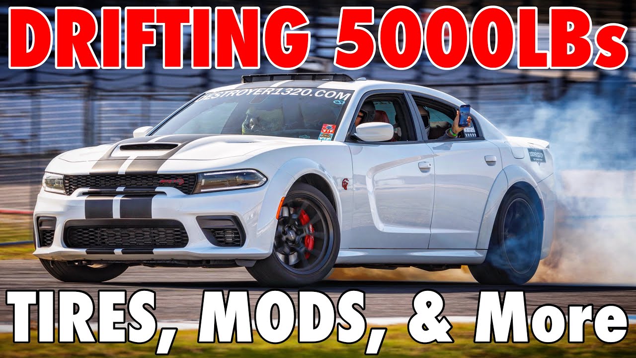 $120,000 DRIFT REDEYE: What You Need To Start Drifting/Sliding Your Scat Pack Challenger SRT Charger