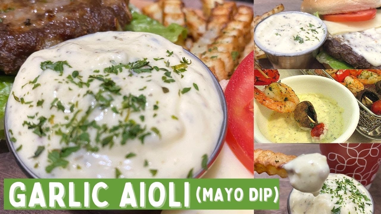 Garlic Aioli Recipe | Pinoy Flavor
