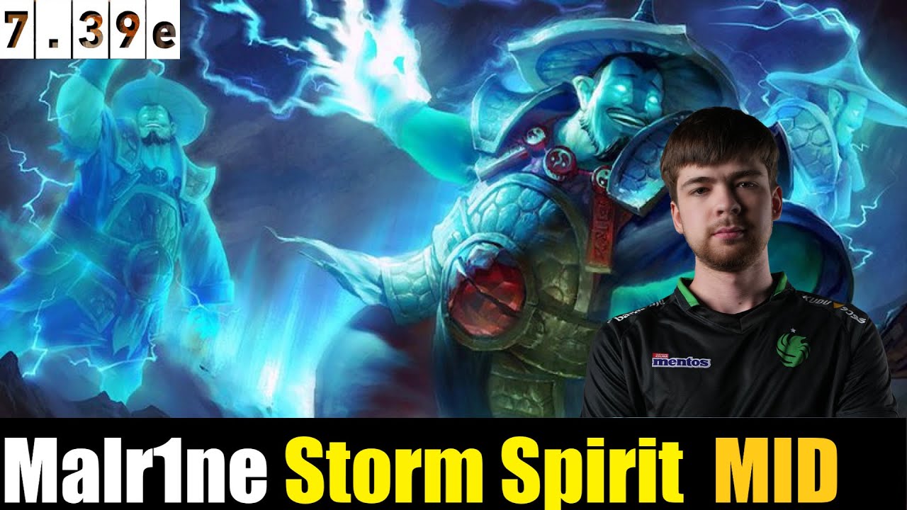 Malr1ne [Storm Spirit] MID 7.39e - DOTA 2 HIGHEST MMR MATCH#dota2 #dota2gameplay