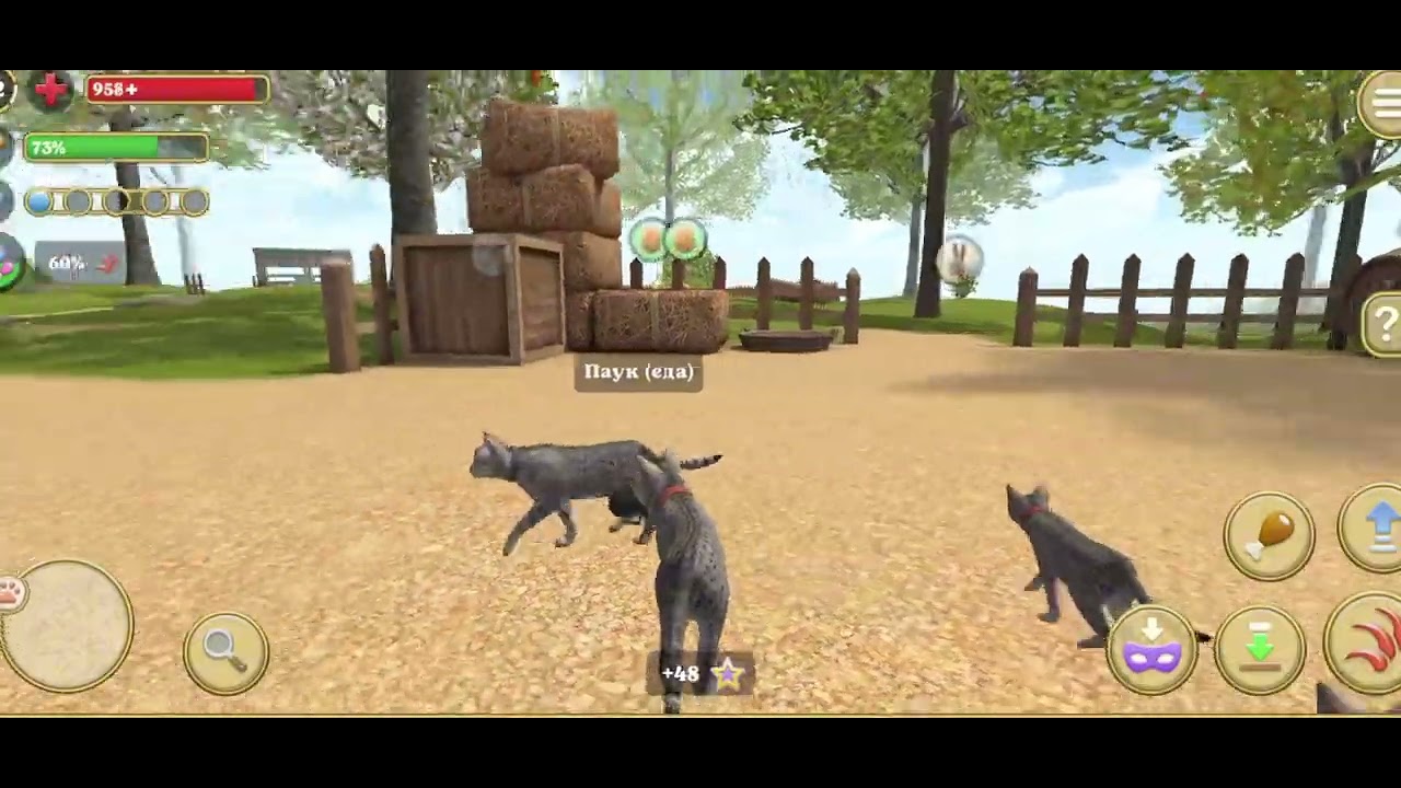 ИГРАЮ В СИМУЛЯТОР КОТА И КОШКИ 🐱 |Cat Sim #cat simulator  