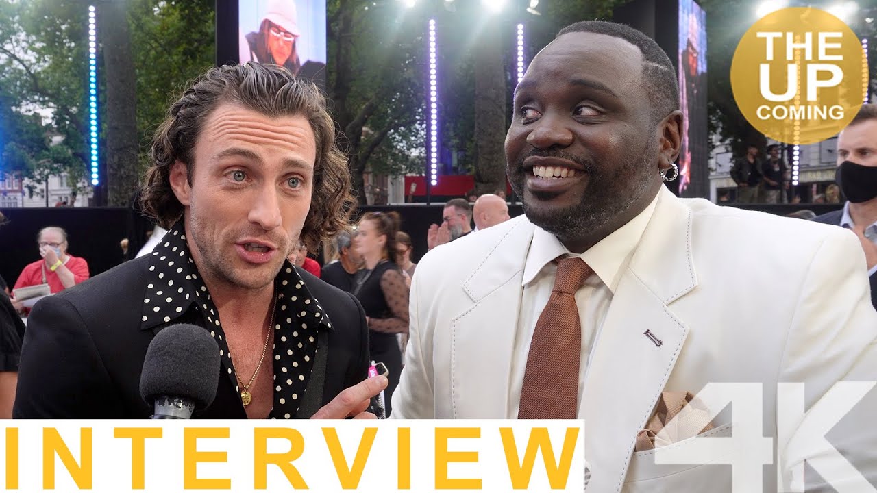 Aaron Taylor Johnson & Brian Tyree Henry interview on Bullet Train at London premiere