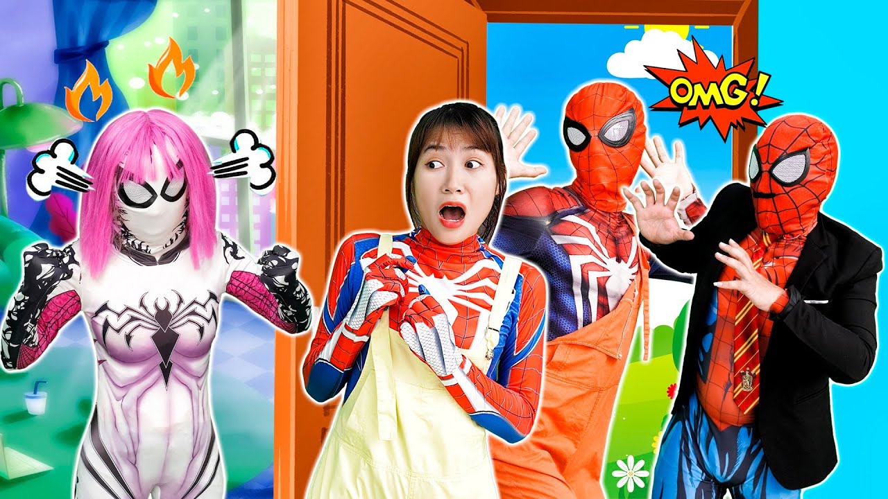 ertarungan Besar Keluarga Spider-Man!