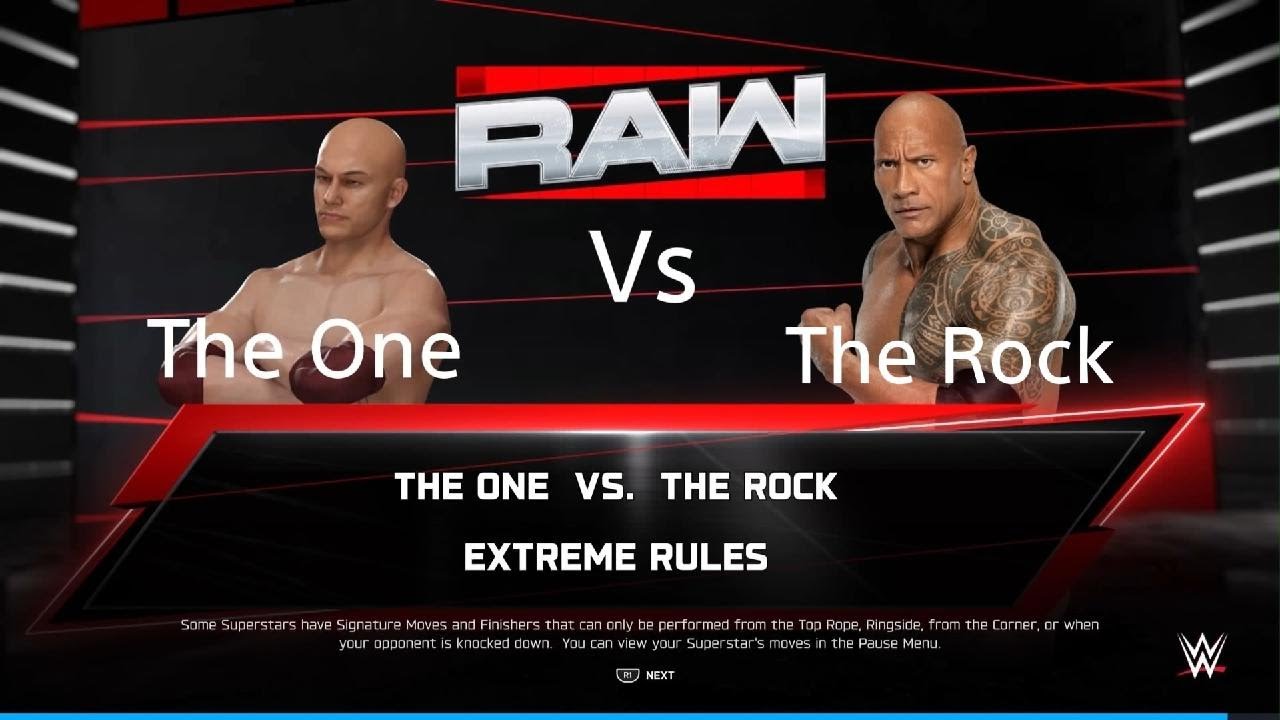 The One Vs The Rock *Watch to the End*