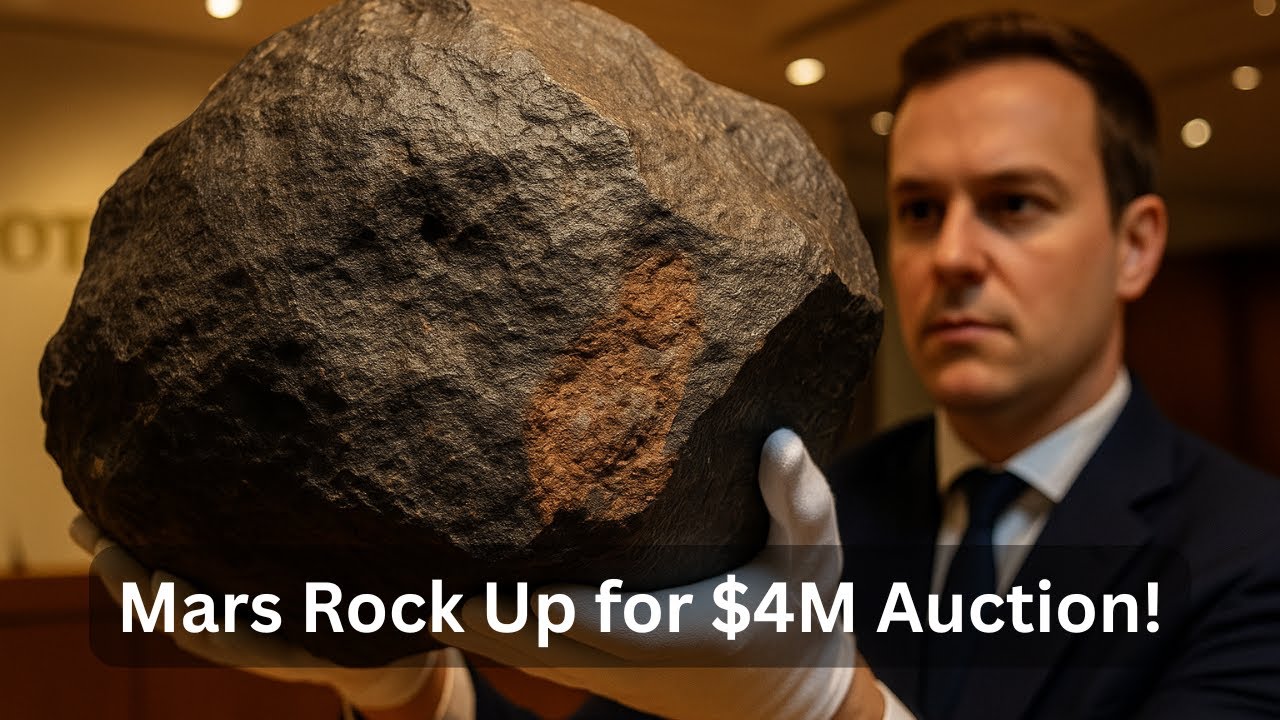 Largest Mars Meteorite Ever Auctioned On Earth