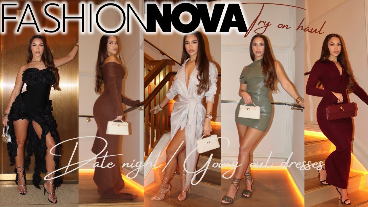 FASHION NOVA TRY ON HAUL (DATE NIGHT/ GOING OUT DRESSES) Beyonc&eacute; Brown