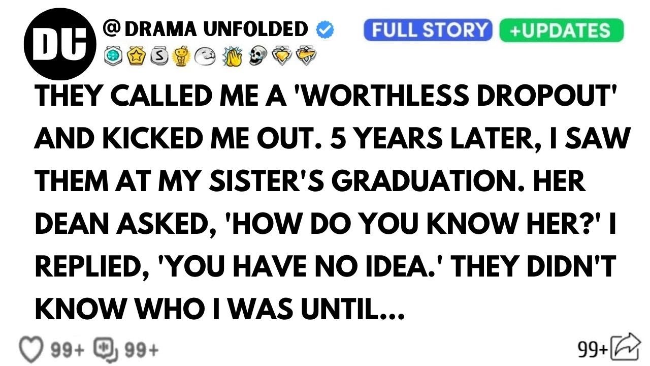 My Family Called Me A 'Worthless Dropout' And Disowned Me. Then I Showed Up At My Sister's Graduatio