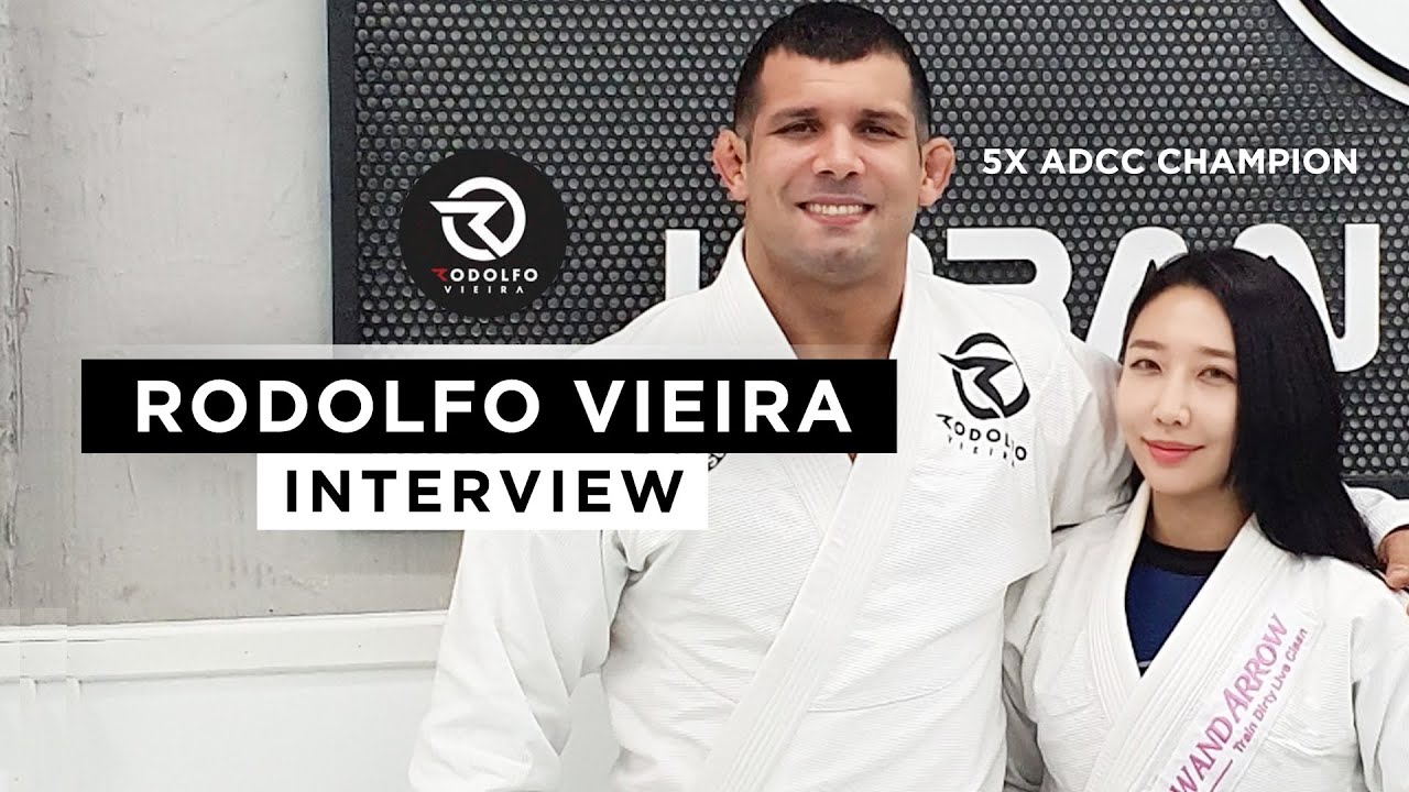 호돌포 비에이라를 만났습니다. 짧은 인터뷰 (We met BJJ Legend Rodolfo Vieira!)
