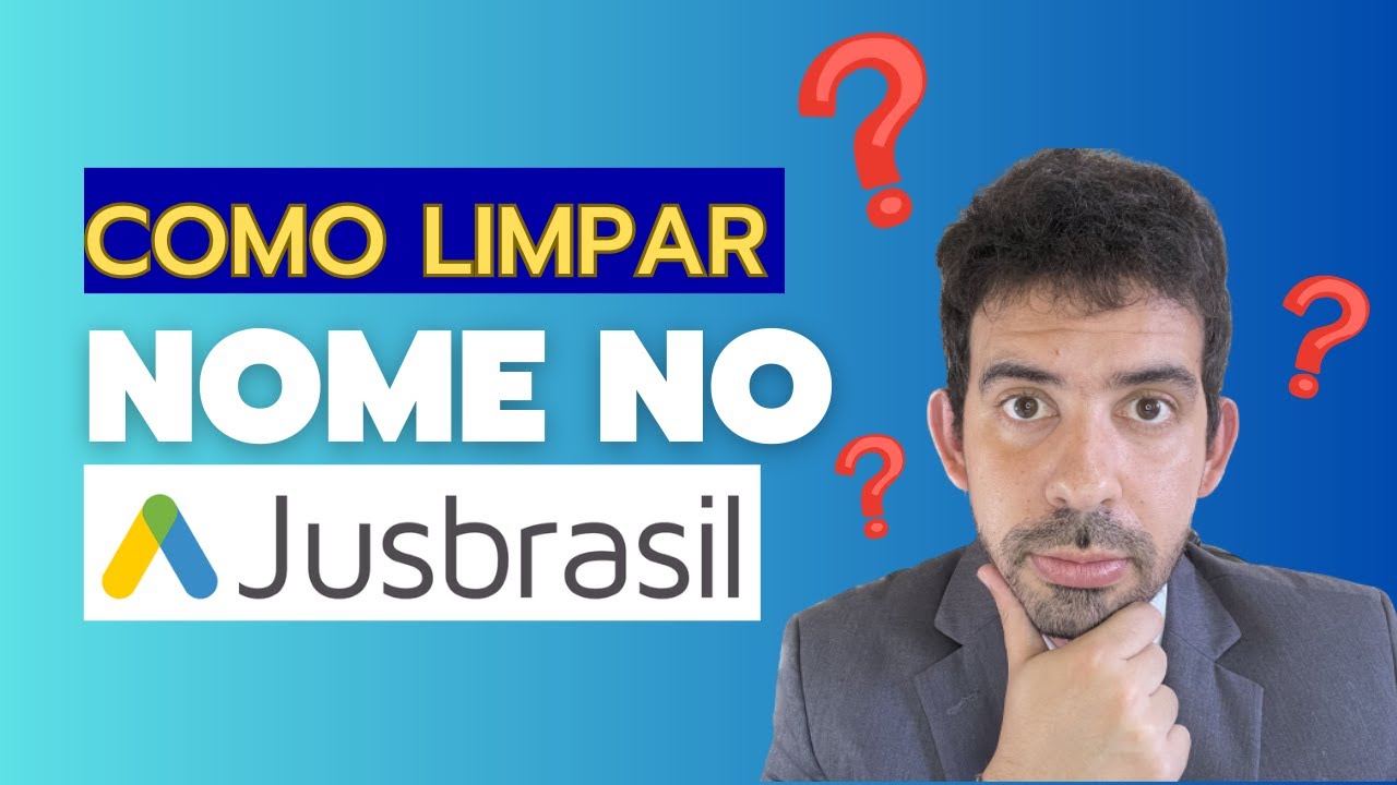 ✅ Super Simples: APAGUE TODOS PROCESSOS COM SEU NOME NO JUSBRASIL! Tutorial