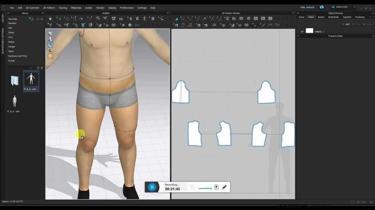 Creating a Sloper in Clo 3D