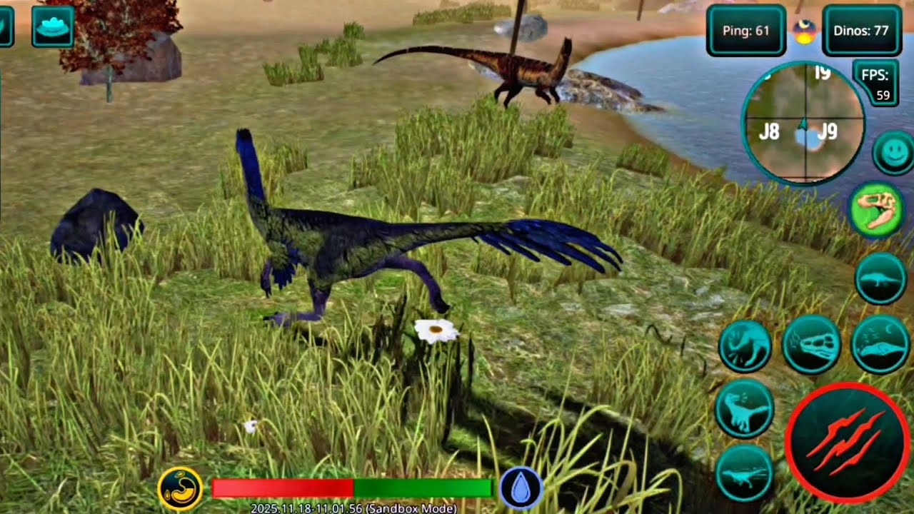 The Cursed Isle | Gigantoraptor vs Dilophosaurus – Batalha Brutal pela Sobrevivência